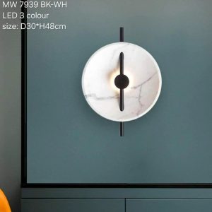 Lampu dinding 7939 BK WH