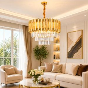 Lampu gantung kristal B37/40cm