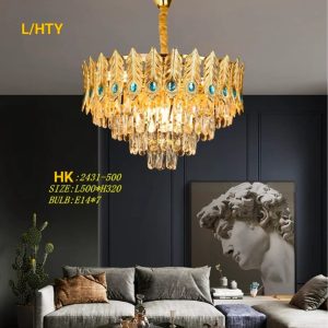 Lampu gantung kristal 2431/50