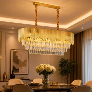 Lampu gantung kristal A19/80×30