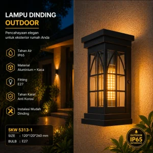 Lampu dinding outdor 5313-1