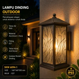 Lampu dinding outdor 6094-1