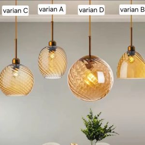 Lampu gantung mejs makan VC BL-056/1