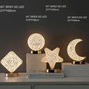 Lampu Meja LED akrilik