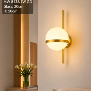Lampu Dinding Modern 8138/1W GD
