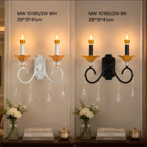 Lampu Dinding Classic Luxury Crystal 10185/2W