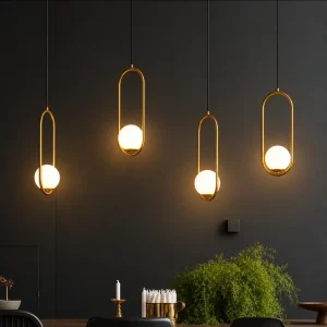 Lampu Gantung Minimalis Modern 9666/1P 15cm