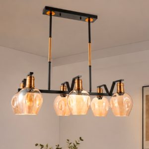 Lampu Gantung Modern 84430/6BKDAB
