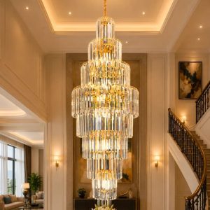 Lampu gantung kristal void 8017/60×180cm