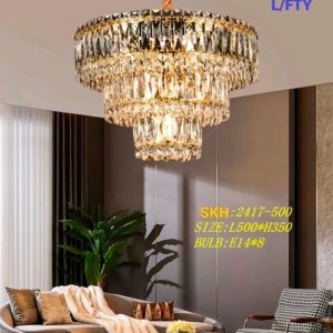 Lampu Gantung Kristal 2417-500