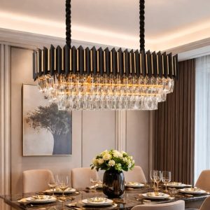 Lampu gantung kristal B19/80×30