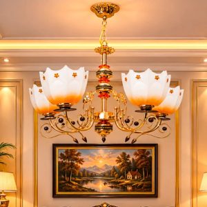 Lampu gantung modern klasik YB-2324/5 FGD
