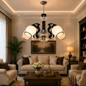 Lampu gantung modern klasik YB-2007/5 CH