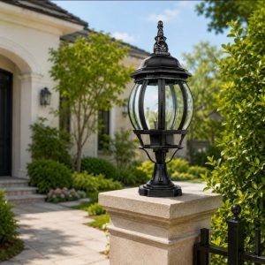 Lampu taman pilar outdoor klasik 1003 S/S2