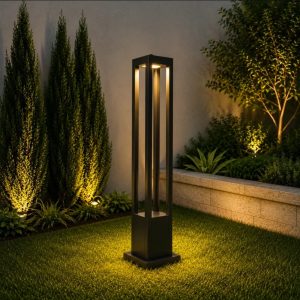 Lampu Taman Outdoor LED ST-1781-80H-BK-3000K