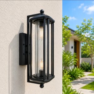 Lampu Dinding Outdoor Minimalis Elegan WE-2440