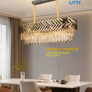 Lampu gantung kristal 90011/100x35
