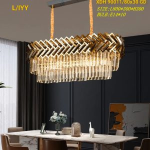 Lampu gantung kristal minimalis 90011/80×30