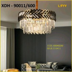 Lampu gantung kristal 90011/60cm