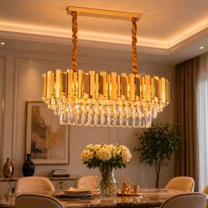 Lampu gantung kristal C25/80×30