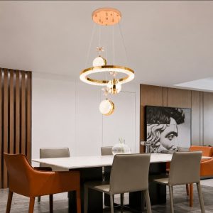 Lampu Gantung Kristal Modern M245-3