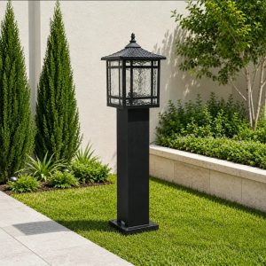 Lampu Taman Outdoor klasik modern 202104-BK BLK