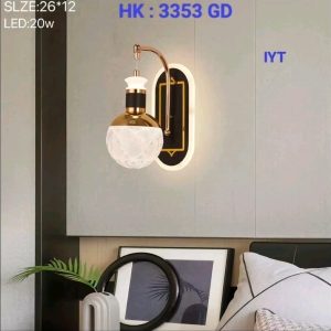 Lampu Dinding LED Modern HK 3353 GD