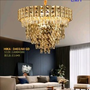 Lampu gantung kristal D403/60cm