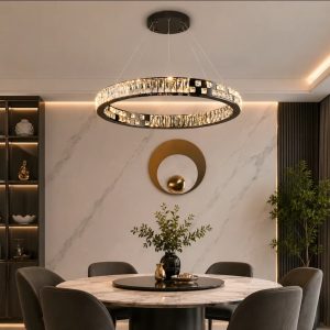 Lampu gantung kristal 7319/60cm
