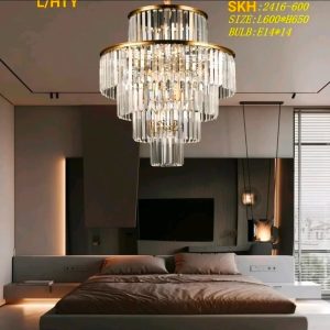 Lampu Gantung Kristal Modern 2416-600