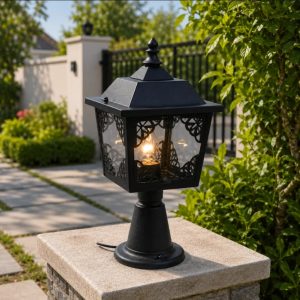 Lampu taman outdoor klasik SO-JM05-BK