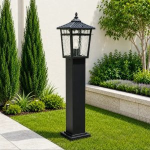 Lampu Taman Outdoor klasik modern 202105-BK BLK