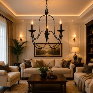 Lampu gantung klasik modern JS-50140-3H