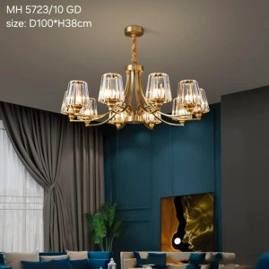 Lampu gantung kristal 5723/10GD