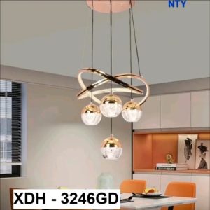 Lampu gantung kristal 3246GD