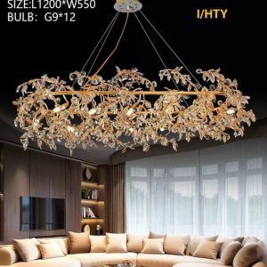 Lampu gantung kristal D251/120 GD