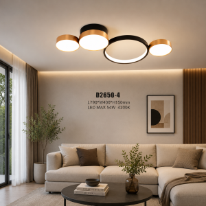 Lampu Plafon LED Modern D2650-4