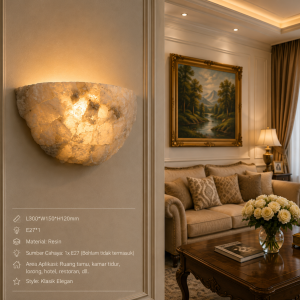 Lampu Dinding Resin  B7850-1
