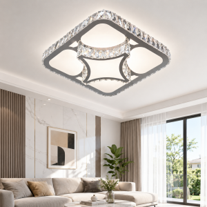 Lampu Plafon LED Kristal Modern 1059-500