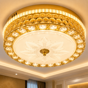 Lampu Plafon LED Kristal Modern 3381