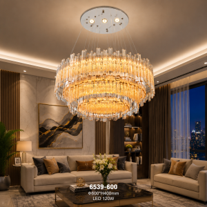 Lampu Gantung Kristal Modern 6539-600