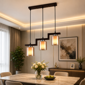 Lampu Gantung Minimalis Kayu C5122/3