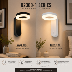Lampu Dinding LED Modern D2300-1