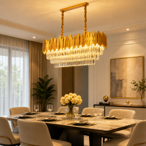 Lampu gantung kristal C23/80×30