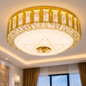 Lampu Plafon LED Kristal Modern 2507