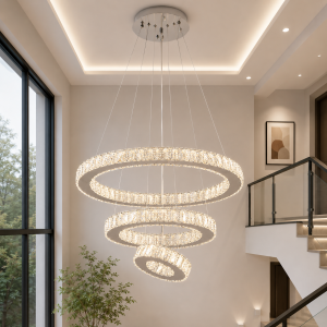 Lampu Gantung Kristal LED Modern 6680/20-40-60