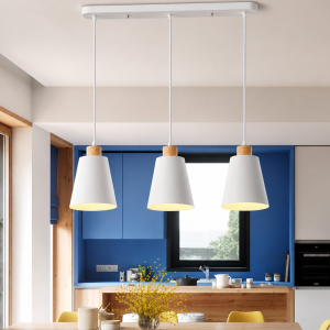 Lampu Gantung Minimalis 3 Head Scandinavian – White MP5631/3