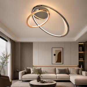 Lampu Plafon LED Modern D2129-2