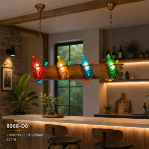 Lampu Gantung Botol Modern 8968-D8