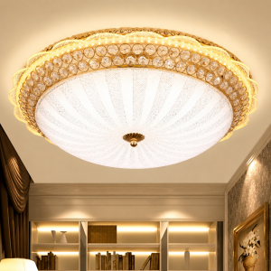 Lampu Plafon LED Kristal Modern 9647